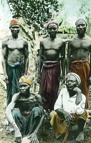 Haussklaven | House slaves - Foto foticon-simon-192-016.jpg | foticon.de - Bilddatenbank für Motive aus Geschichte und Kultur